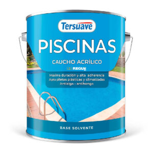 Pintura Piscinas Pileta Base Solvente Caucho Acrílico