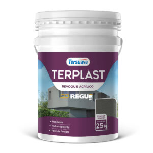 Revoque Acrílico Terplast Rodillable 25kg Tersuave